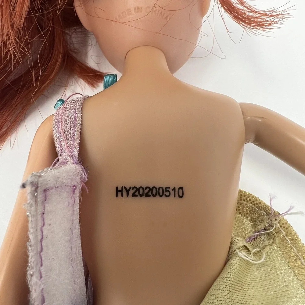 Zuru Sparkle Girlz Fashion Fantasy Doll Collection Red Hair Doll Pink Blue Dress